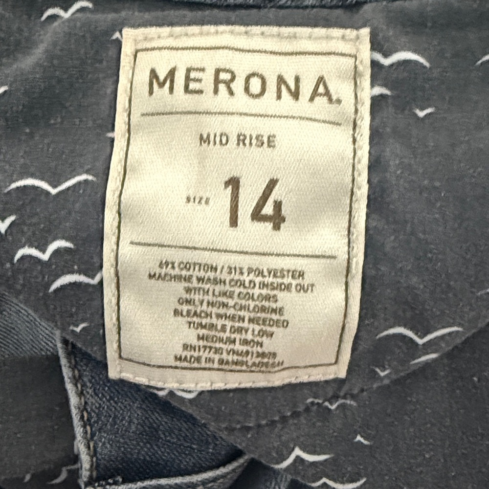 Merona mid rose Capri 14M - Picture 5 of 7